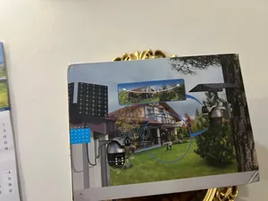 Dual Lens Dual Screen Solar Wireless Security Camera