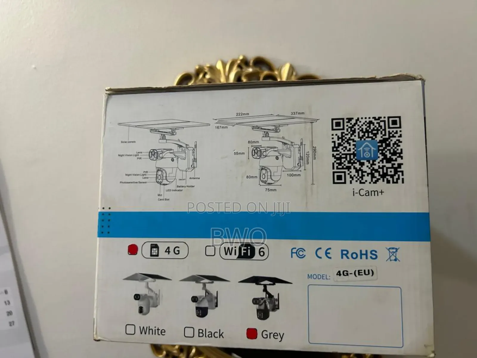 Dual Lens Dual Screen Solar Wireless Security Camera