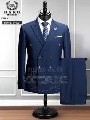 Black Fitted Suit