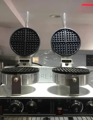Double Round Waffle Cone Maker