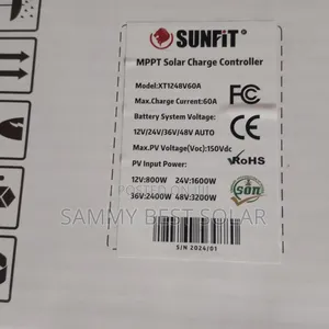 60ah Sunfit MPPT Charge Controllar