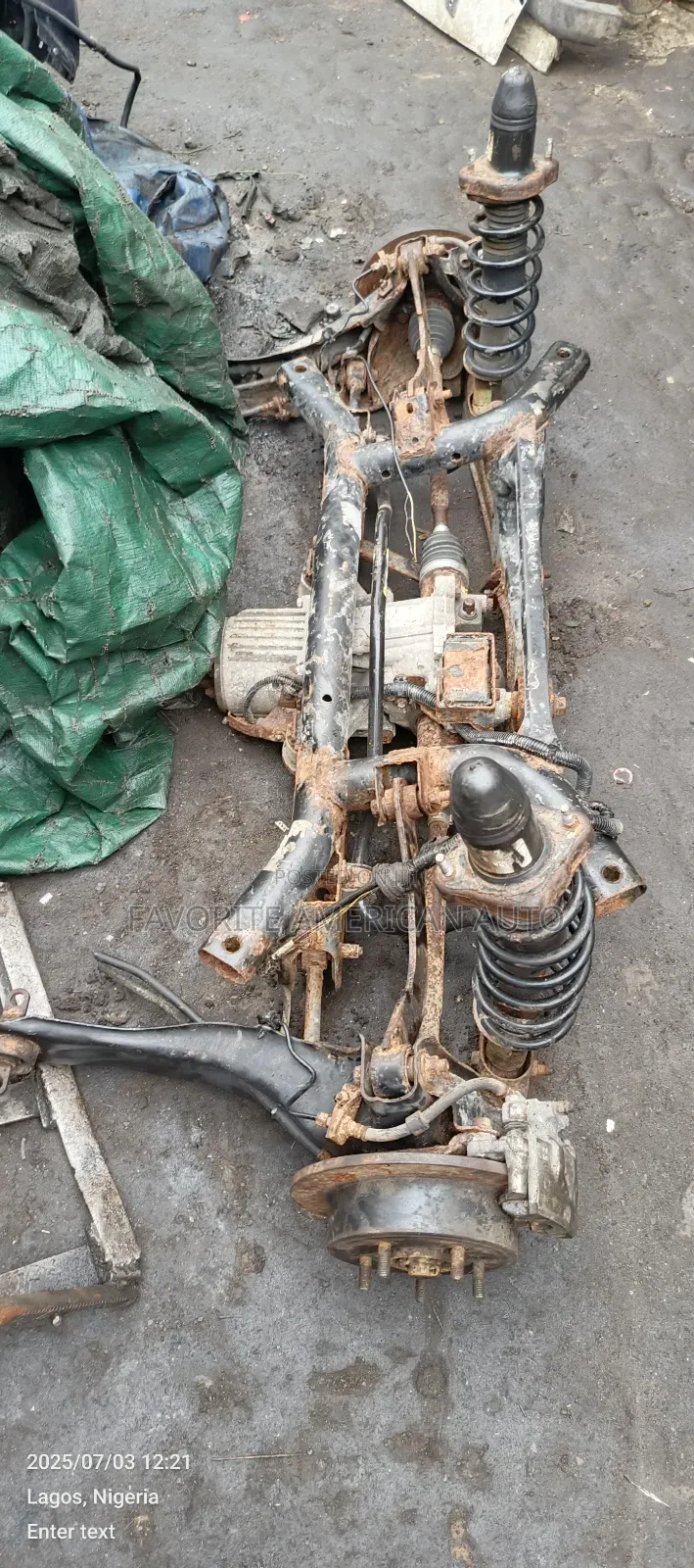 Complete Back Beam Dodge Caliber