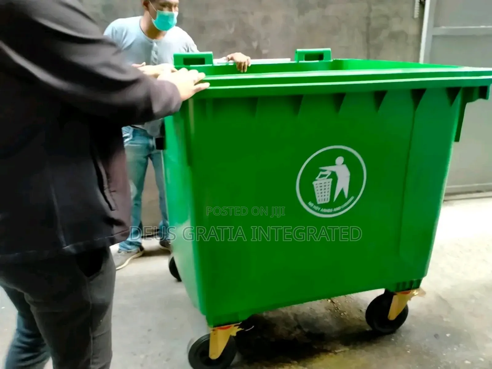 660 Litres Imported Waste Bin