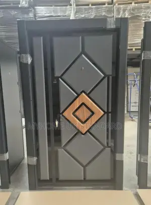 Armored Steel Door With a Distinctive Design