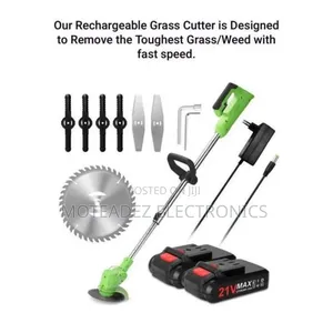 Rechargeable Mower/Grass Cutter Machine With Two Batteries