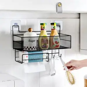 Bathroom Rack With Tissue Storage