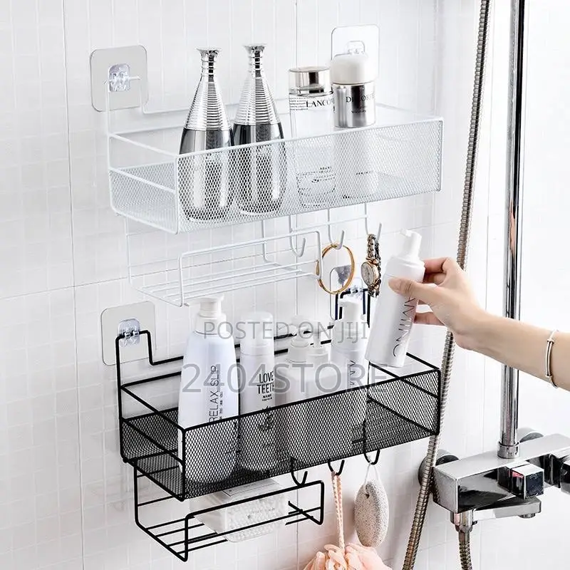 Bathroom Rack With Tissue Storage