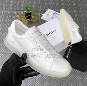 Classic White Color Sneakers Shoe