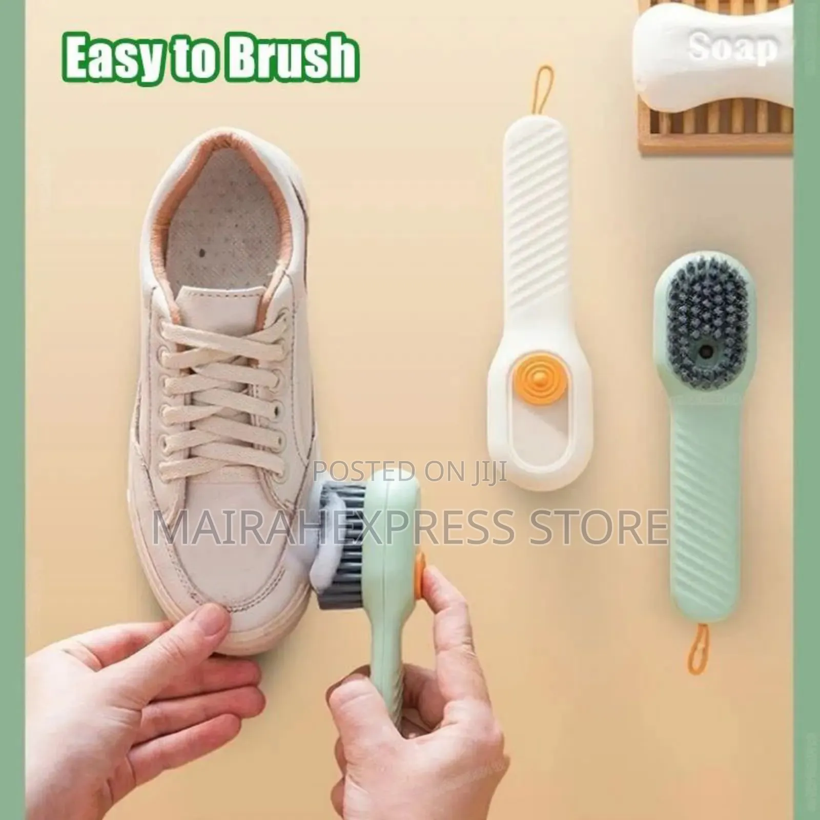 Soft Bristle Liquid Shoe Cleaning Brush