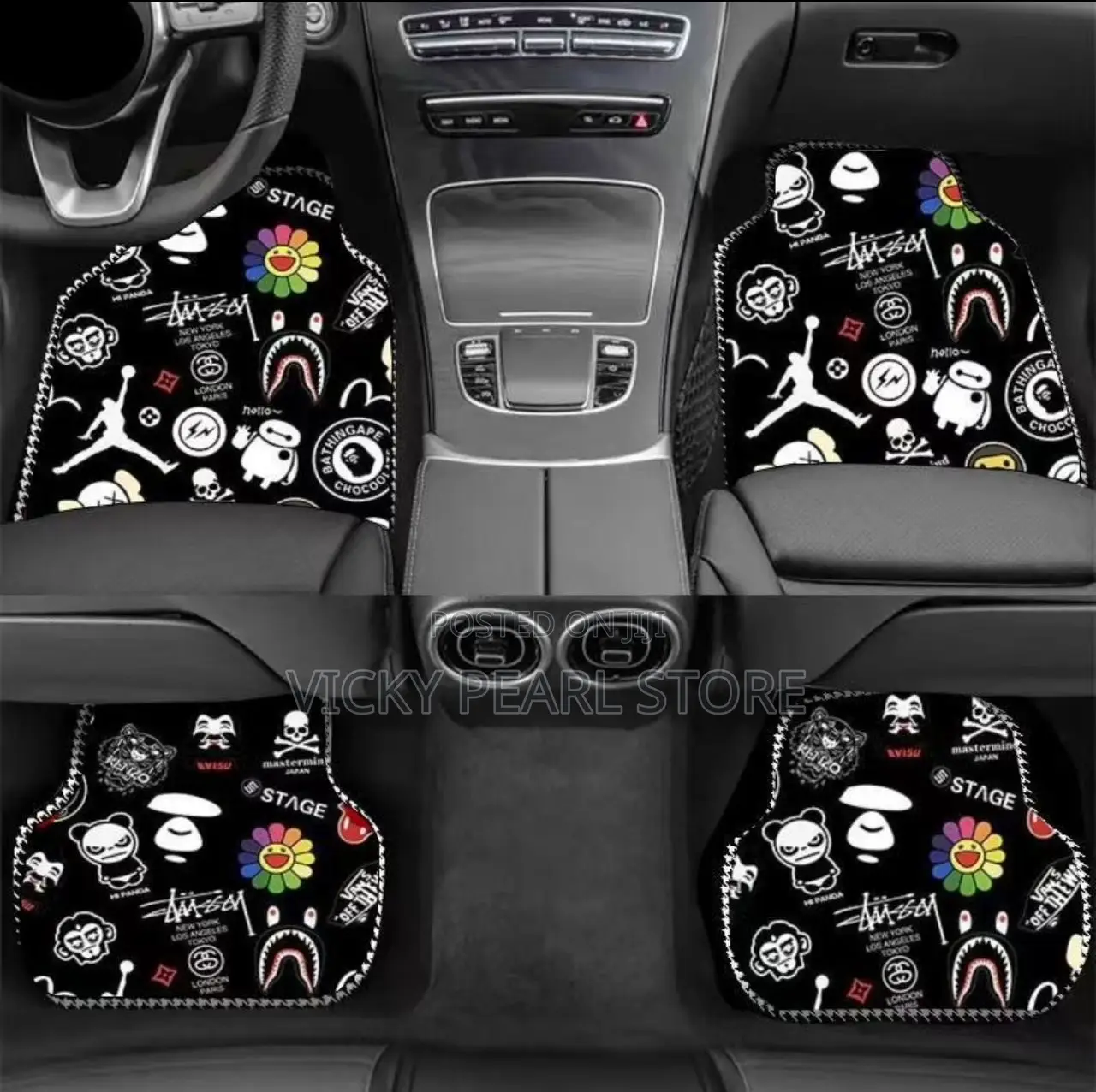 Designer Car Rug