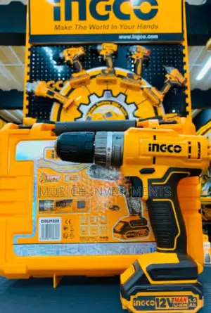 Ingco 12v Impact Drill (Cidli1228) Flat Battery Model