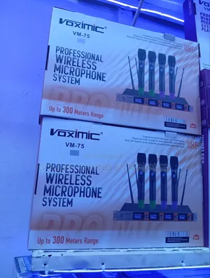 Voximic Wireless Microphone Vm 75 4 in 1 Mic