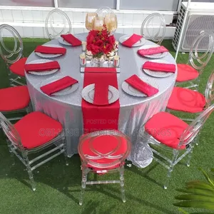 Transparent Chair Round Back