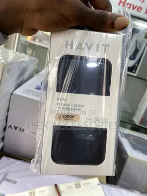 Havit 20000mah With 22.5w Super Fast Chargepowerbank Pb92