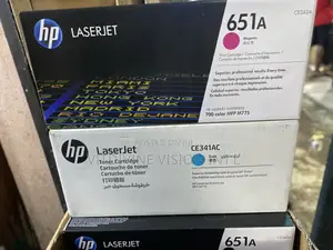 Hp 651a Toner Magenta,Cyan,Yellow Black