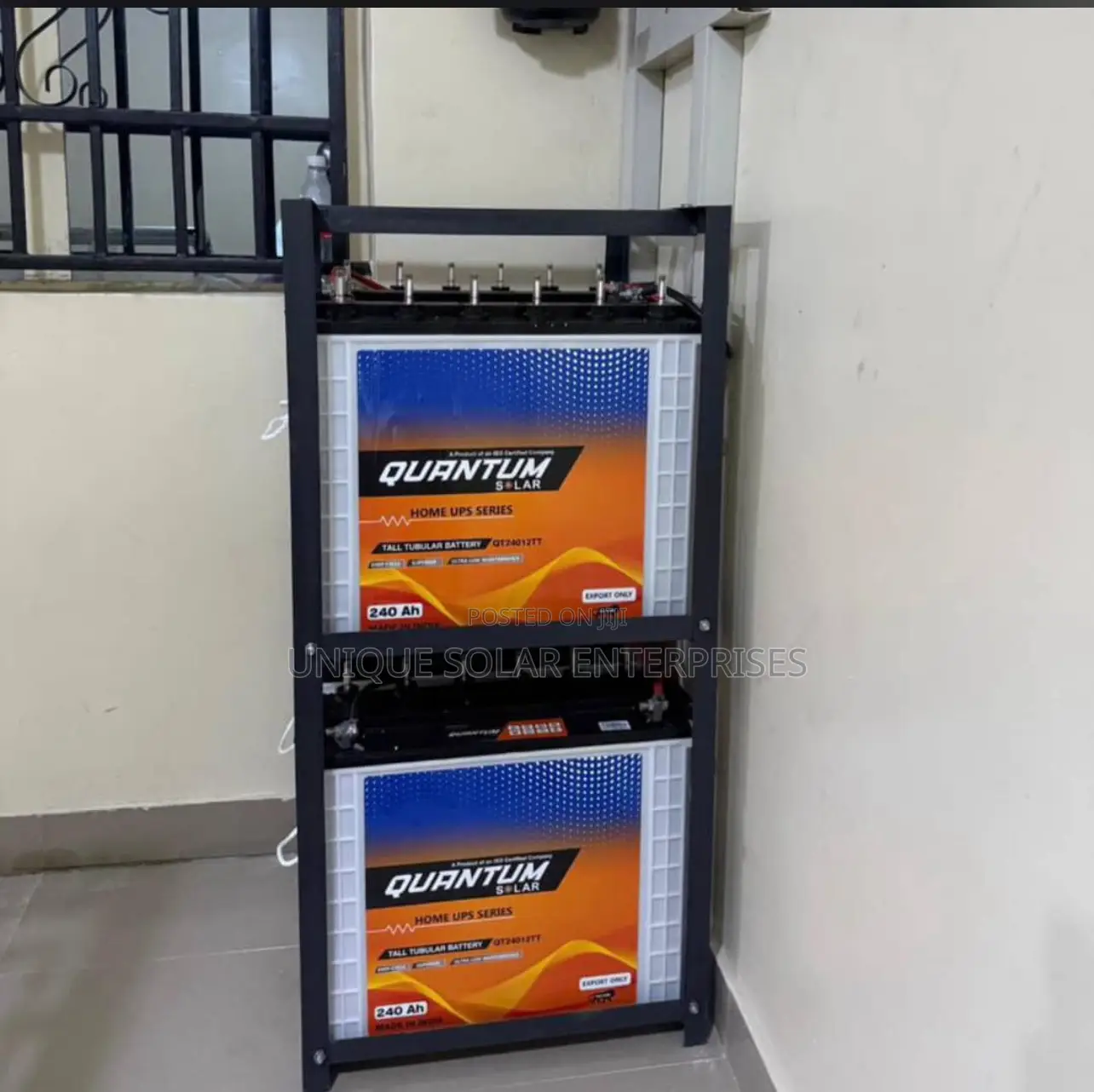 Quantum Tubular Battery