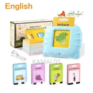 Educational Children Talking Flash Card Device Activities
