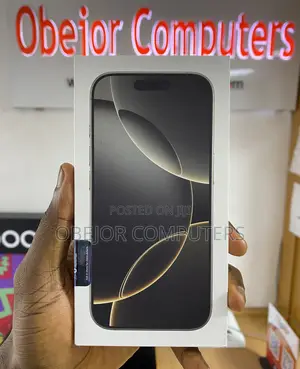 Photo - New Apple iPhone 16 Pro 128 GB Black
