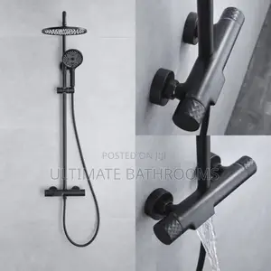 High Quality Black Luxury Bathroom Standing Shower Mixer