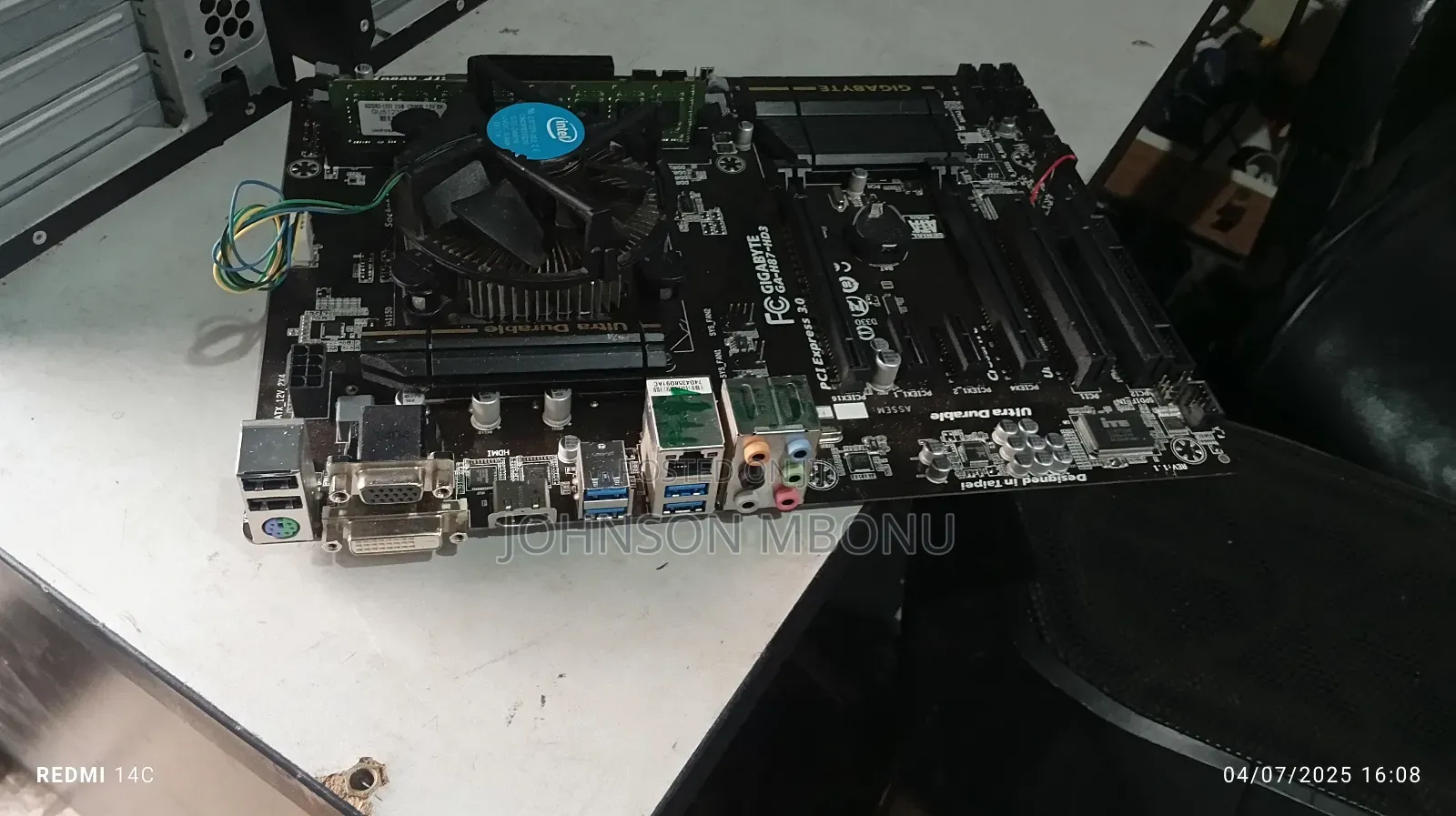 Gigabyte Ga-H87-Hd3 Core I7 Generation Motherboard Full Atx