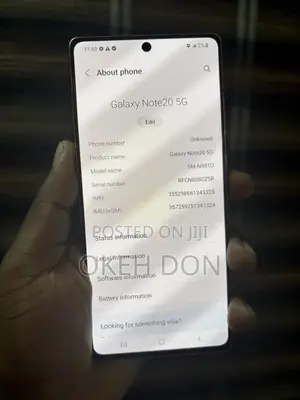 Photo - Samsung Galaxy Note 20 256 GB Gold
