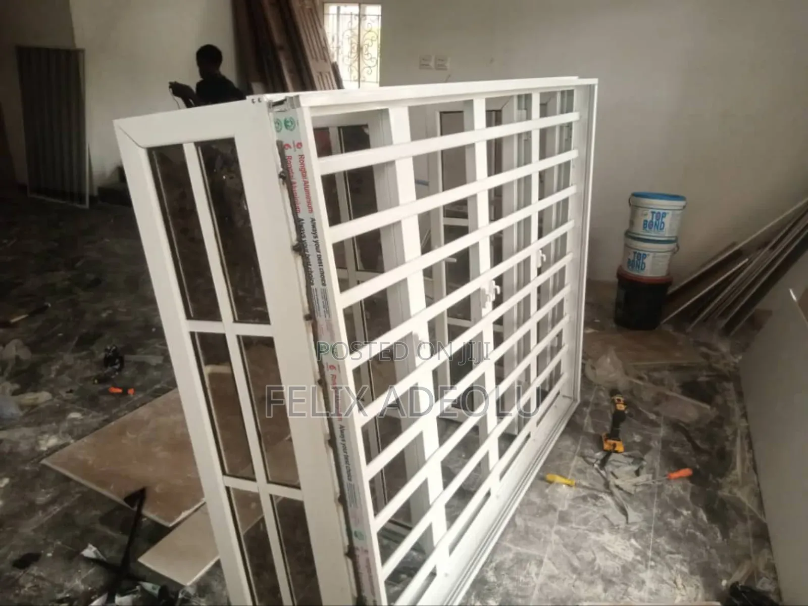 Casement Windows With Burglary and Net, Dimensions