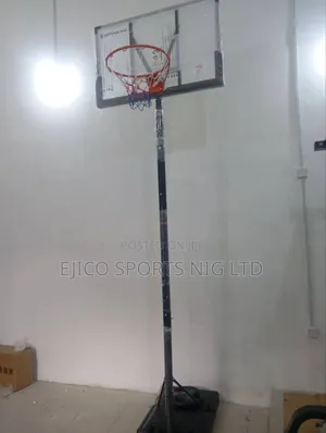 Brand New Basketball Stand With Ball