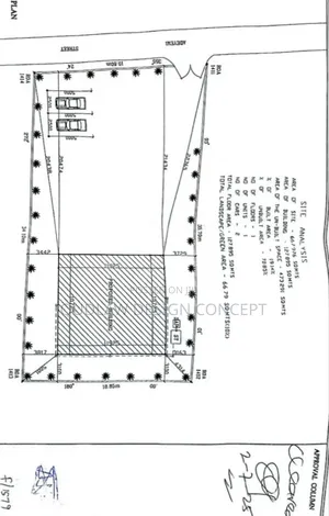 Architectural Schematic Drawing