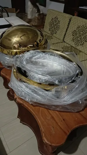 Gold Plated Stainless Steel Chaffing Dish 9l