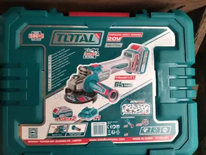 Total Brushless Cordless Angle Grinder (20v/4-0ah)2pcs