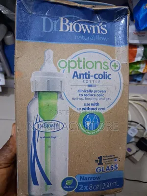 Dr Brown Anti-Colic Feeding Glass Bottle