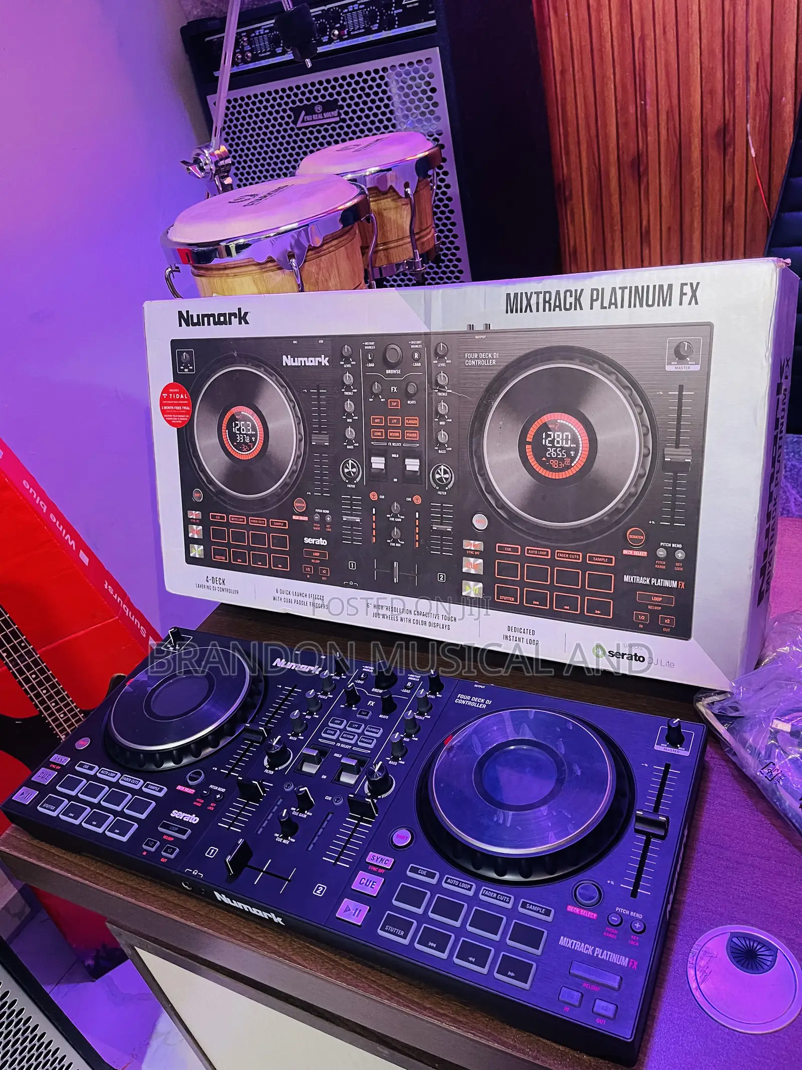 Numark Mixtrack Platinum Fx Dj Controller