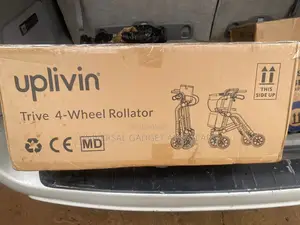 Uplivin Trive Rollator With Seat - 1 Step Double Folding