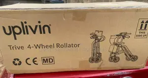 Uplivin Trive Rollator With Seat - 1 Step Double Folding