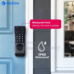 Waterproof Double Side Fingerprint Rim Smart Gate Lock