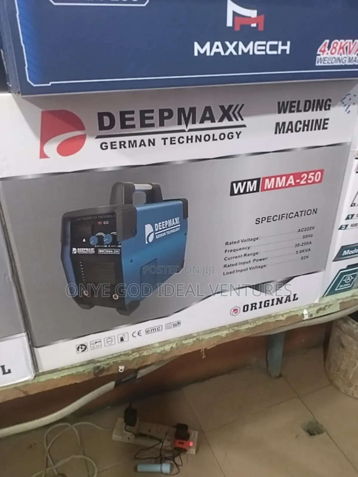 Deepmax Inverter Welding Machine Mma-250 - Onye God Ideal Ventures ...