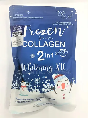 Photo - Gluta Frozen Collagen 2 in 1 Whitening X10