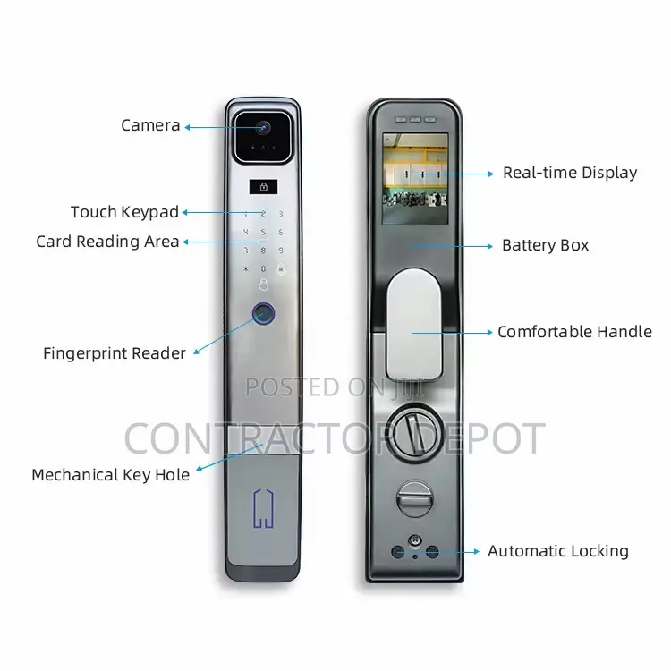 Digital 3d Face Unlock Recognition With Remote