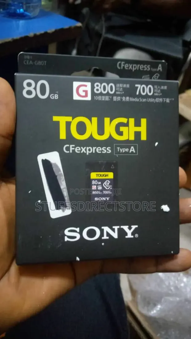 Sony 80gb Cfexpress Type a Tough Memory Card - StuffsDirectStore