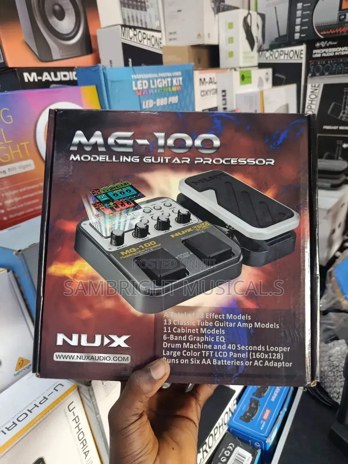 Nux Mg-100 Multi Guitar Effect