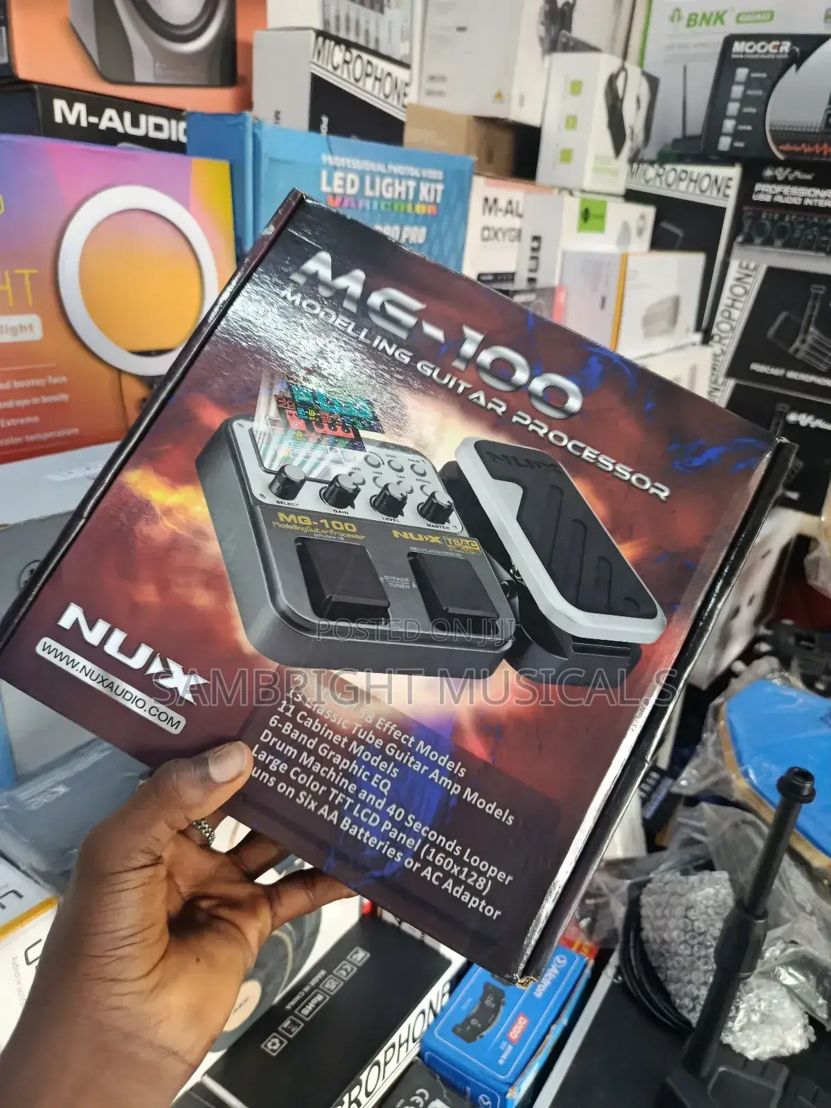 Nux Mg-100 Multi Guitar Effect