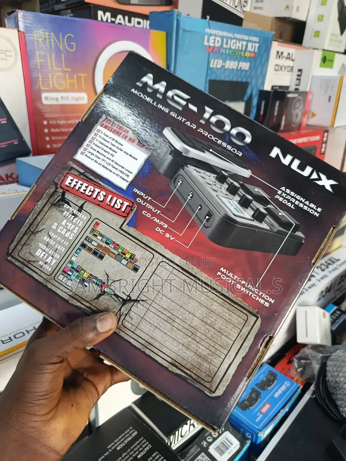 Nux Mg-100 Multi Guitar Effect