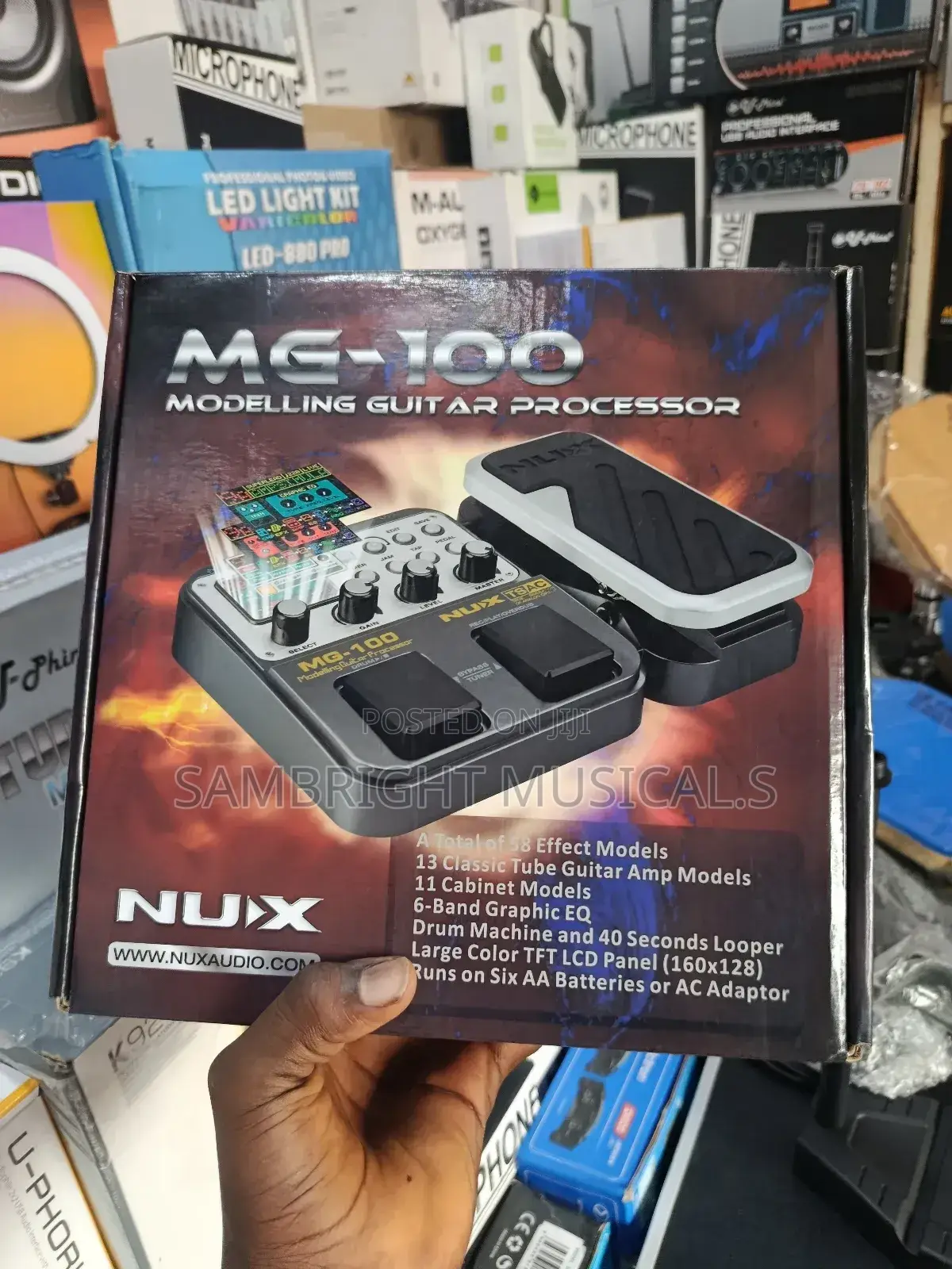 Nux Mg-100 Multi Guitar Effect