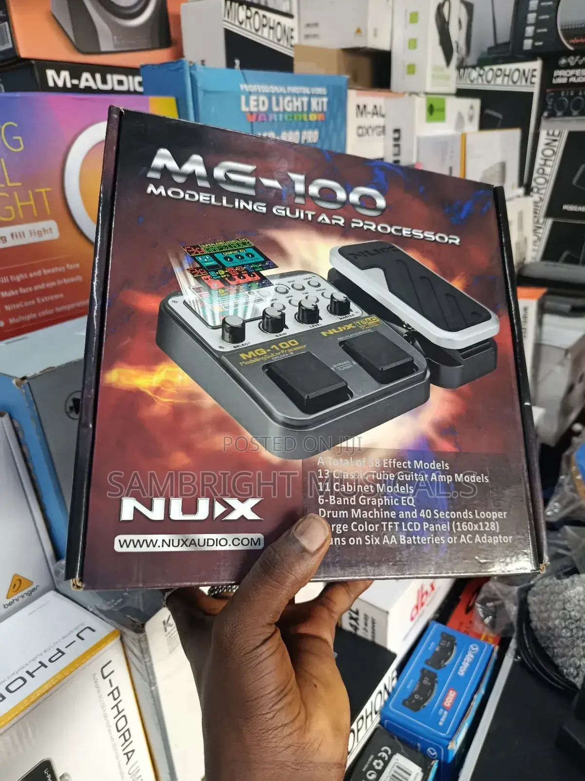 Nux Mg-100 Multi Guitar Effect