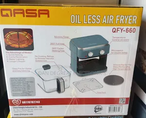 Qasa 6 Litters Oil Less Air Fryer