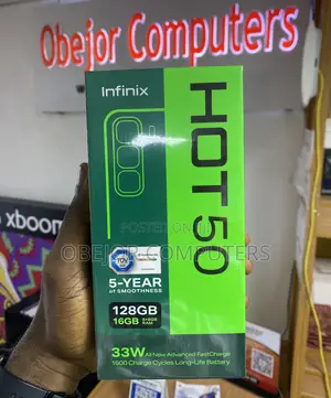 New Infinix Hot 50 128 GB Black