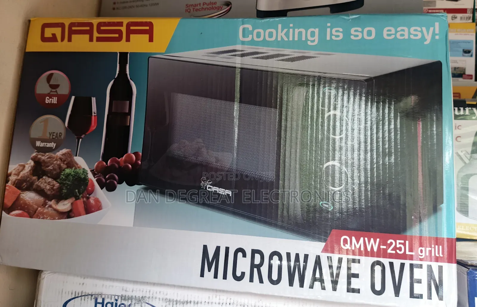 Qasa QMW-25l Grill Microwave