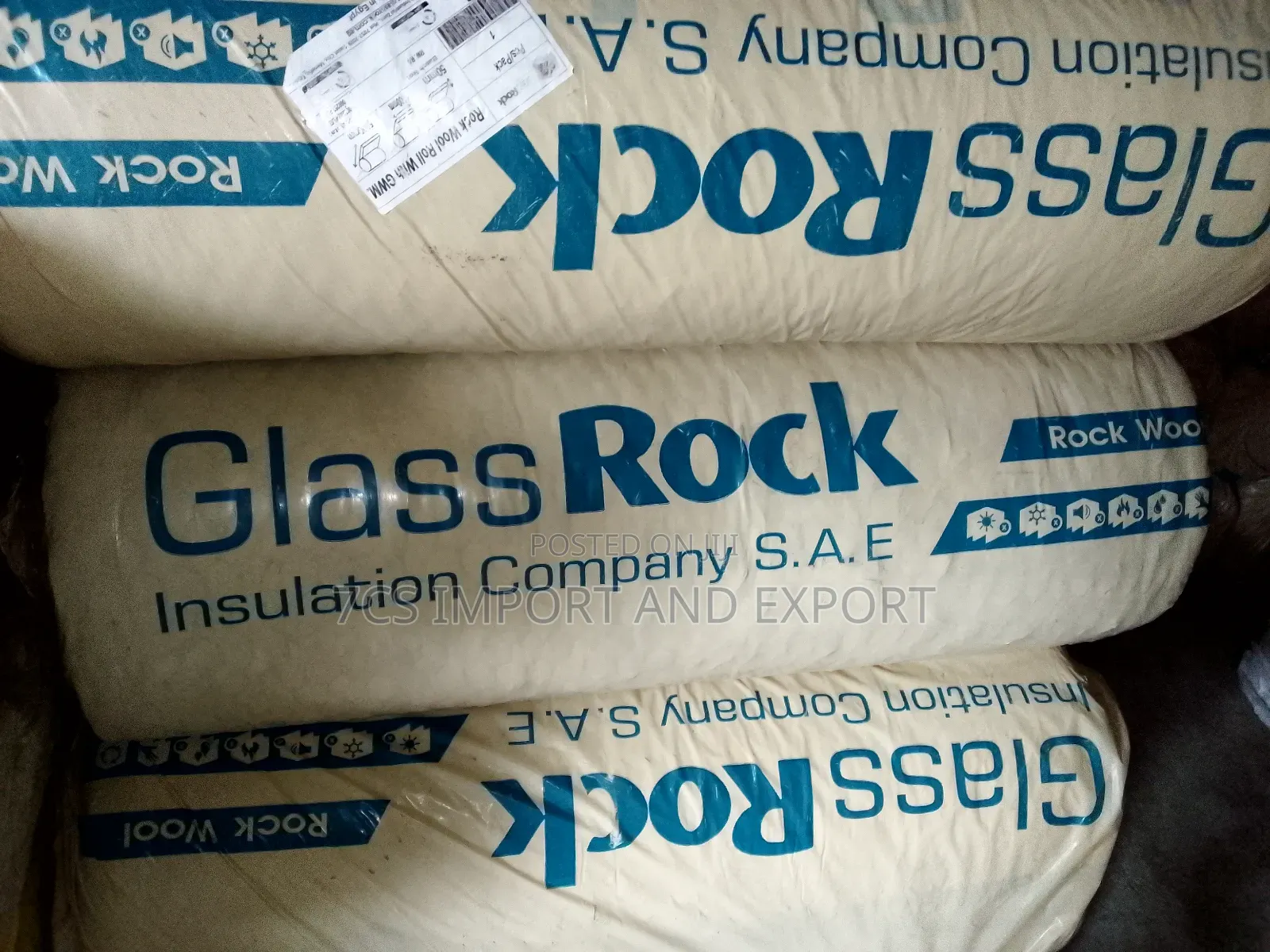 Glassrock Rock Wool With Wire Mesh