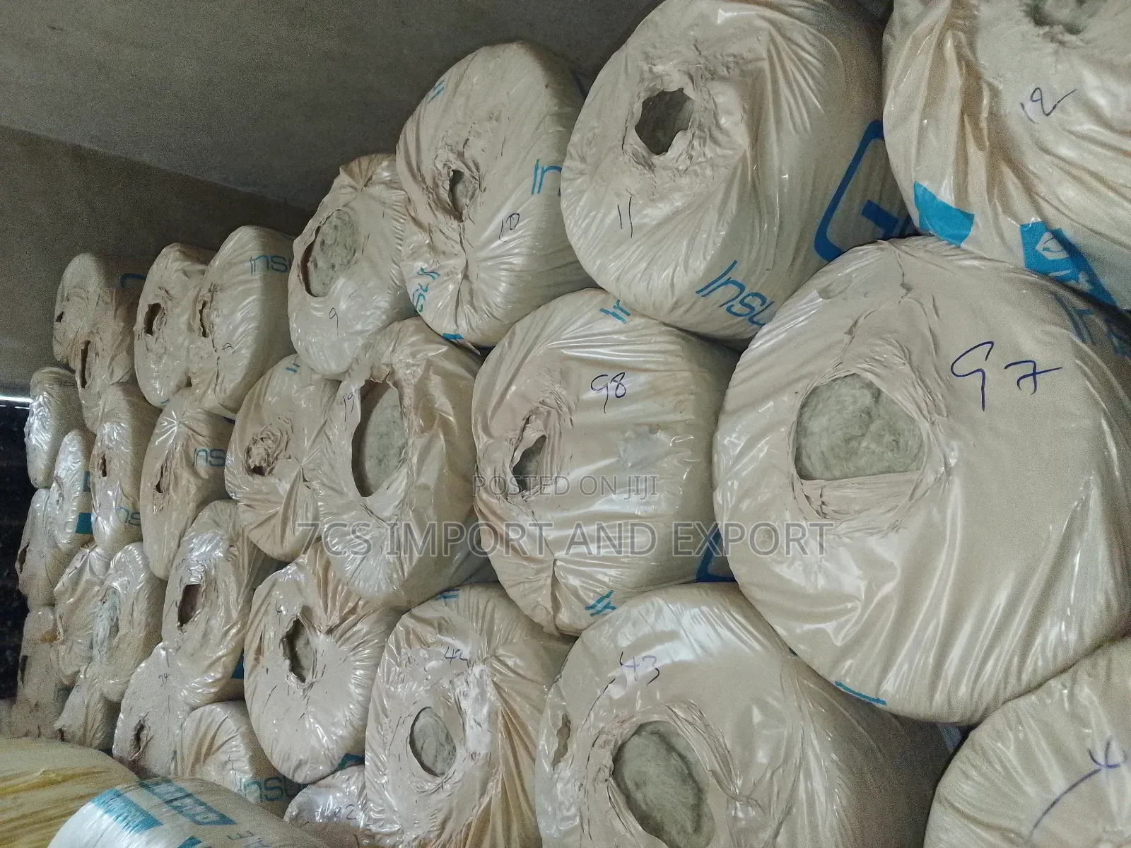 Glassrock Rock Wool With Wire Mesh