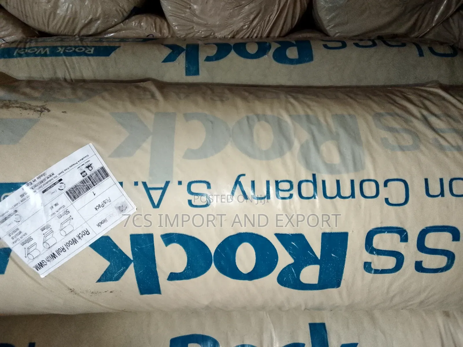 Glassrock Rock Wool With Wire Mesh